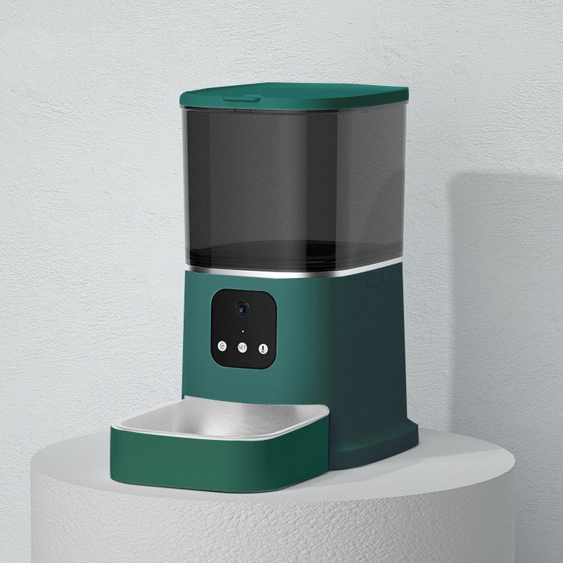 Pet Automatic Feeder Large Capacity Smart Voice Recorder APP Control