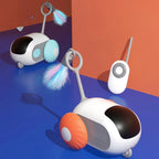Remote Control Interactive Cat Car Toy USB Charging
