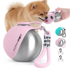 Pet Stainless Steel Water Cup Small Dog Water Bottle