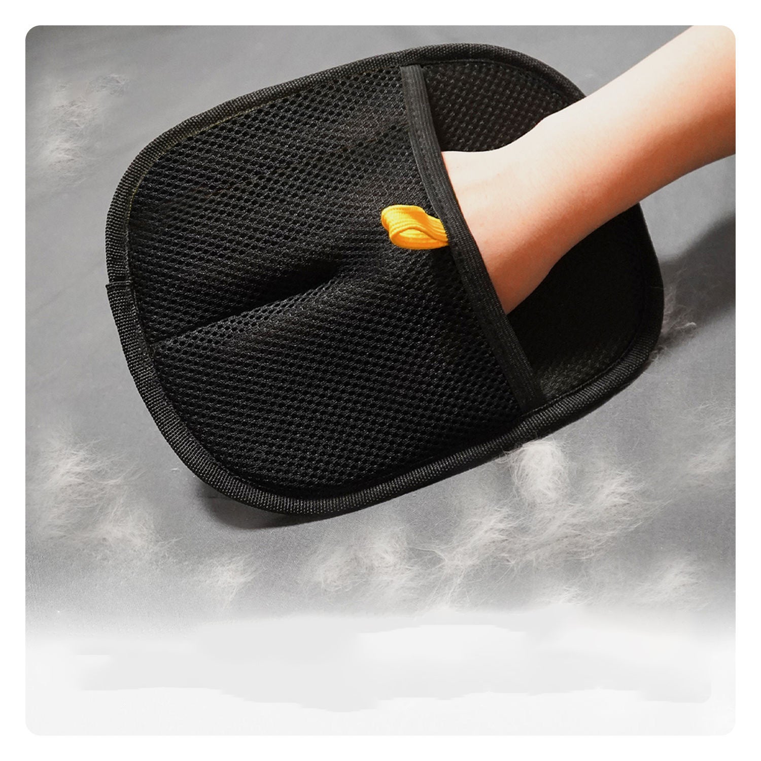 Pet Electrostatic Hair Removal Gloves Two-way Bristle Remover