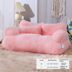 Luxury Winter Warm Plush Pet Bed Sofa – Soft & Comfortable Cat/Dog Nest