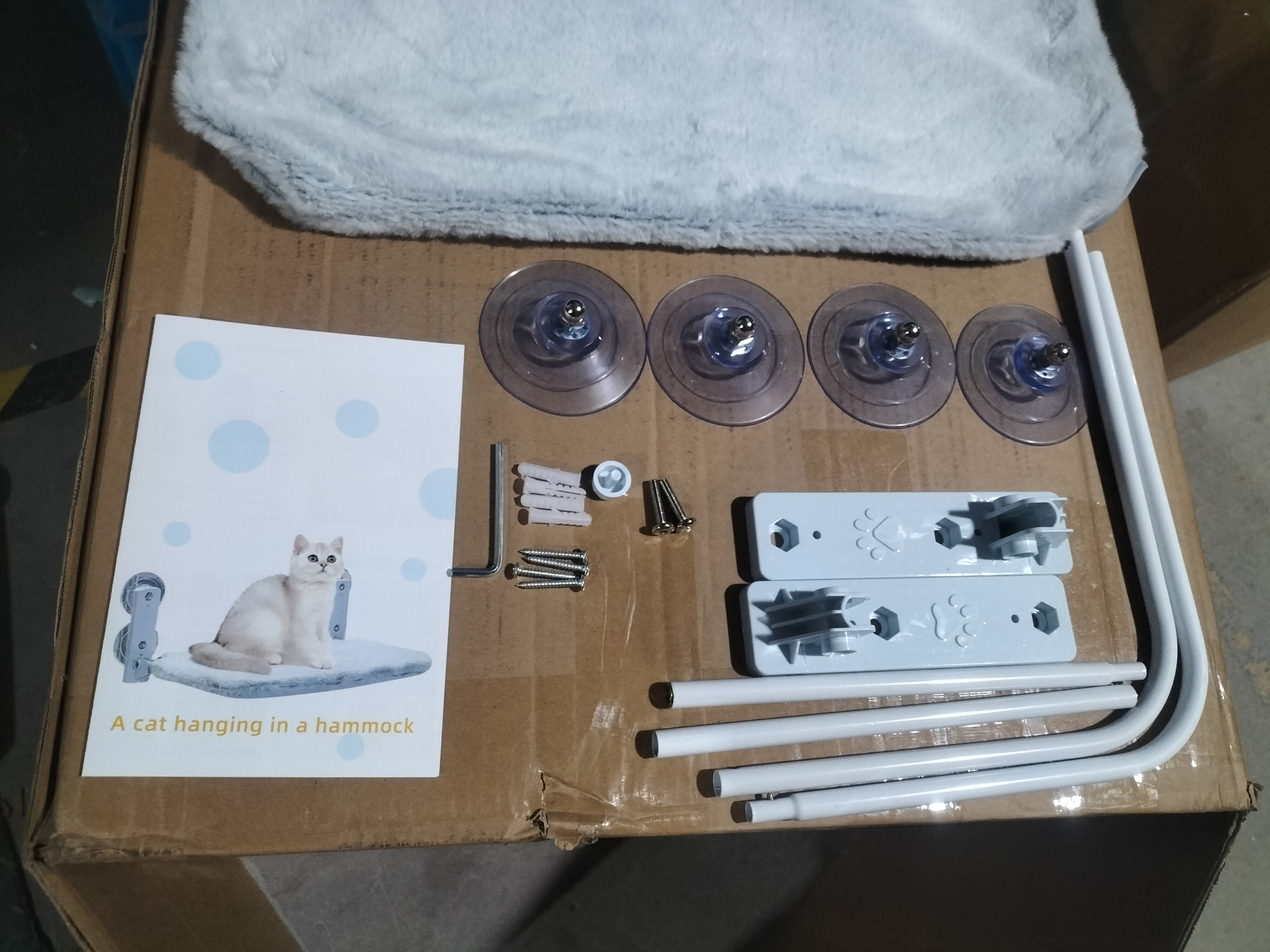 Suction Cup Cat Hammock Balcony Cat Nest