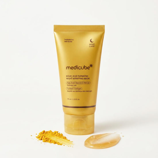 MEDICUBE Kojic Acid Turmeric Night Wrapping Mask 75ml
