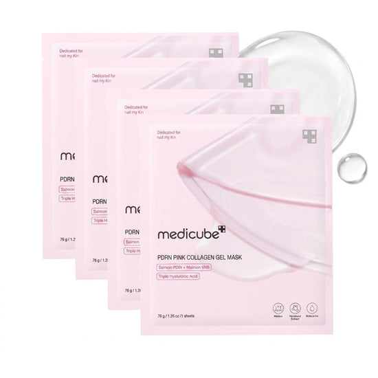MEDICUBE Pink PDRN Gel Mask 4ea