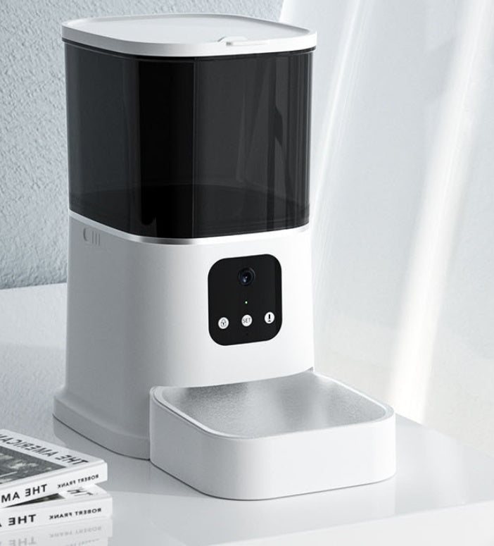 Pet Automatic Feeder Large Capacity Smart Voice Recorder APP Control