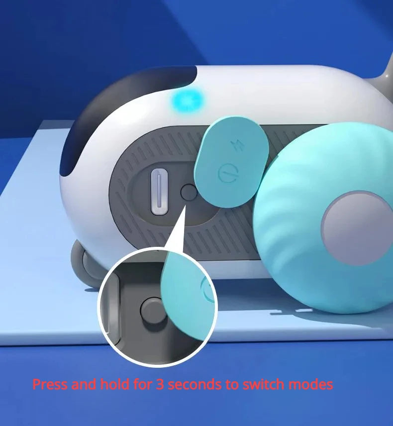 Remote Control Interactive Cat Car Toy USB Charging